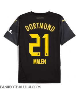 Borussia Dortmund Donyell Malen #21 Tricou Fotbal Replică 2024-25 Barbati Deplasare
